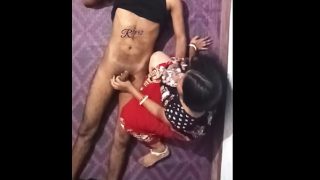 Indian sweety Bhabhi Sex With devar at bedroom mms