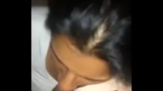 Met in tinder horny bhabhi gives a nice blow job and having doggie fuck with her lover