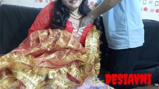 newly married desi bhabhi holi celebrated with boy friend