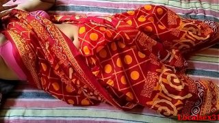 Red Saree Sexy Bhabi Sex By Village LOver