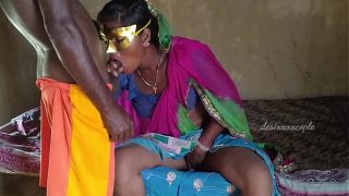 Tamil Indian auntie husband hard fucking real amateur sex