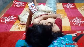 village bhabhi porn on mobile then her bf comes and fucks